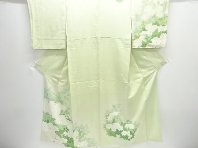 JAPANESE KIMONO / HOMONGI / SILK / PEONY